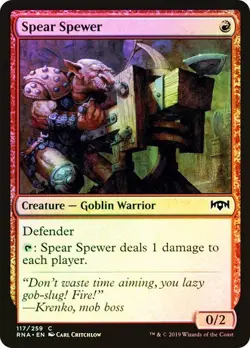 MTG Spear Spewer Ravnica Allegiance 117/259 Foil Common - Image 1