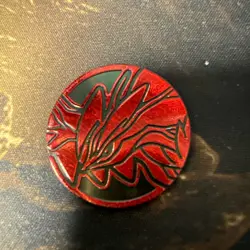 Yveltal Pokemon Coin (Red Mirror w/ Lines) Free Shipping - Image 2