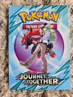 2 Variations ~ N's Zoroark Trainer Tip Card Pokemon TCG - Journey Together - Image 1