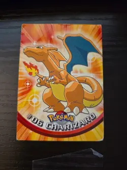 Charizard #6 Pokemon 2000 Topps TV MP - Image 1