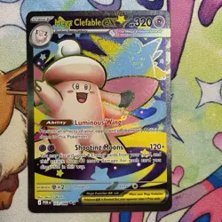 Mega Clefable ex 103/088 - Ultra Rare Perfect Order Pokemon TCG - Near Mint - Image 1