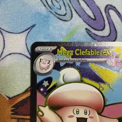 Mega Clefable ex 103/088 - Ultra Rare Perfect Order Pokemon TCG - Near Mint - Image 2