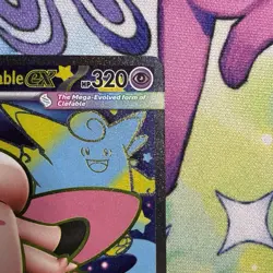 Mega Clefable ex 103/088 - Ultra Rare Perfect Order Pokemon TCG - Near Mint - Image 3