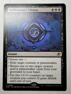 Archenemy's Charm Edge of Eternities Regular Rare Instant EOE 88 mtg NM/M - Image 1