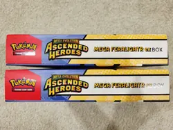 TWO – POKEMON MEGA EVOLUTION ASCENDED HEROES MEGA FERALIGATR EX BOX - Image 4