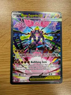 Mega Zygarde Ex 120/088 Special Illustration Rare Pokemon TCG NM 100% Authentic - Image 1