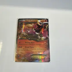 Pokemon TCG Houndoom EX Breakthrough Ultra Rare Holo 170 HP English 21/162 - Image 1