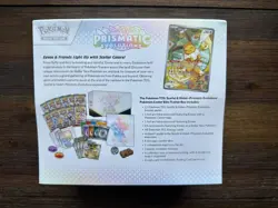 Prismatic Evolutions Pokemon Center ETB Elite Trainer Box – Minor Tear - Image 5