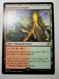 Stomping Ground Edge of Eternities Regular Rare Land EOE 258 mtg NM/M - Image 1