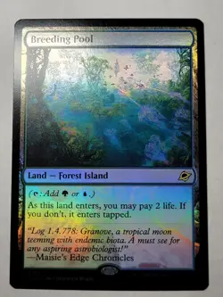 Breeding Pool -Foil- Edge of Eternities Regular Rare Land EOE 251 mtg NM/M - Image 1