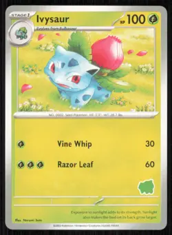 Ivysaur Unconfirmed My First Battle Pokemon Near Mint - Image 1