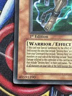 Destiny HERO - Dreadmaster EOJ-EN004 Ultra Rare 1st Edition LP Yu-Gi-Oh - Image 5