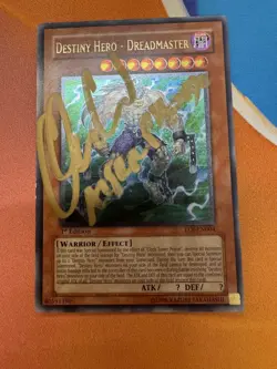 Destiny Hero Dreadmaster Ultimate Rate EOJ-EN004 1st SIGNED Aster Phoenix - Image 1