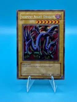 YuGiOh! TCG Serpent Night Dragon MRL-103 Magic Ruler Holo Secret Rare HP - Image 1