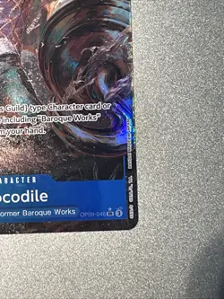Crocodile (Parallel) OP09-046 Emperors in the New World - Alt Art One Piece TCG - Image 5