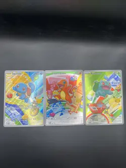 First Partner Illustration Collection Series 1 Kanto GEN 1 Starters Pokemon TCG - Image 1