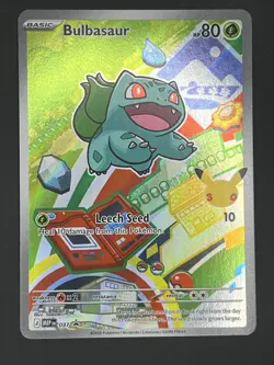 First Partner Illustration Collection Series 1 Kanto GEN 1 Starters Pokemon TCG - Image 2