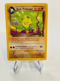 DARK PRIMEAPE 2000 Pokemon Team Rocket Uncommon POKEMON 43/82 - Image 1