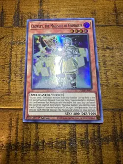 Crowley, the Magistus of Grimoires GEIM-EN001 1st Edition Super Rare LP + BONUS - Image 1