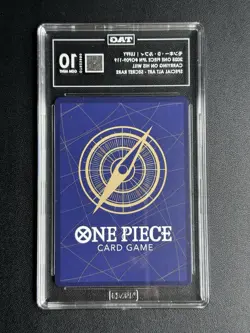 Luffy One Piece Op09-119 Alt Art SR Op13 Carrying On His Will JP TAG 10 Gem Mint - Image 3