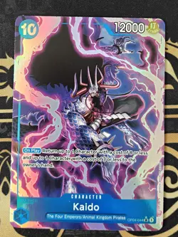 One Piece Kaido SR Alt Art OP04 Foil One Piece TCG Alternate Art - Image 1