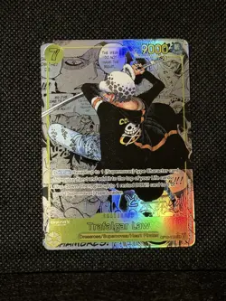 One Piece Trafalgar Law Manga Rare OP10-119 RAW PRISTINE - Image 1