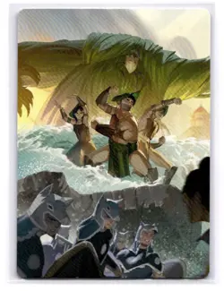 Swampbenders Art Card Art Series: Avatar: The Last Airbender LP-NM - Image 1