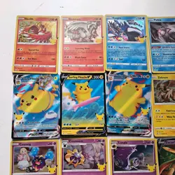 Pokemon Celebrations 25TH Near COMPLETE set 24/25 Holo Card Bundle Stamped MINT - Image 3