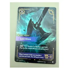 Riftbound Last Rites Equipment Card 150/221 English - Image 1