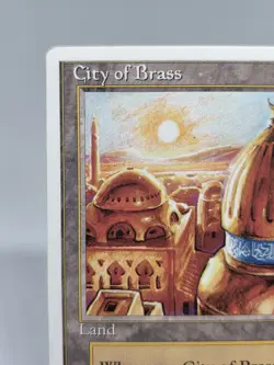 Magic The Gathering TCG City of Brass Chronicles Regular Vintage MTG 1995 Rare! - Image 2