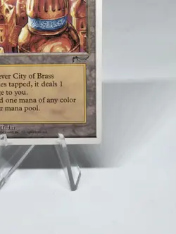 Magic The Gathering TCG City of Brass Chronicles Regular Vintage MTG 1995 Rare! - Image 5