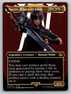 Noctis, Prince of Lucis (Borderless) Final Fantasy Regular - Image 1