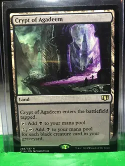 Crypt of Agadeem *Zendikar* MTG English - Image 1