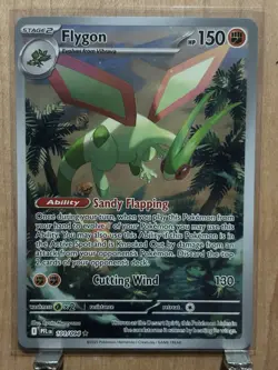 Pokemon Flygon Illustration Rare Holo 101/094 Phantasmal Flames Stage 2 English - Image 1