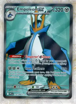 2025 Pokemon PFL EN- Phantasmal Flames #114 Empoleon ex UR - Image 1
