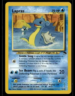 Lapras 12/18 Southern Islands Pokemon - Image 1