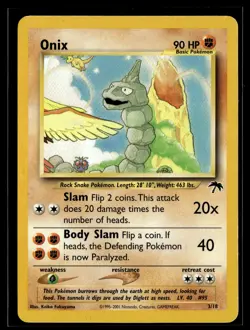 Onix 3/18 Southern Islands Pokemon - Image 1