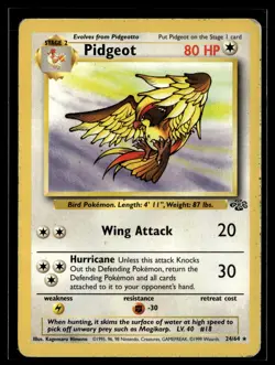 Pidgeot 24/64 Jungle Rare Pokemon - Image 1