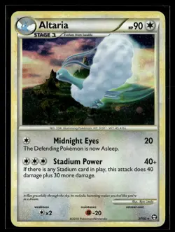 Altaria 2/102 HGSS Triumphant Rare Holo Pokemon - Image 1