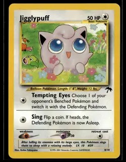 Jigglypuff 8/18 Southern Islands Pokemon - Image 1