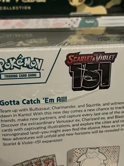 Pokemon TCG Scarlet & Violet 151 Elite Trainer Box Sealed Snorlax Promo - DMGD - Image 4