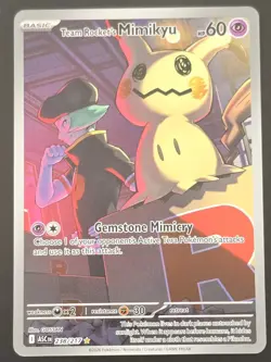 Team Rocket's Mimikyu 238/217 Me: Ascended Heroes Holo Full Art IR Pokemon [NM] - Image 1