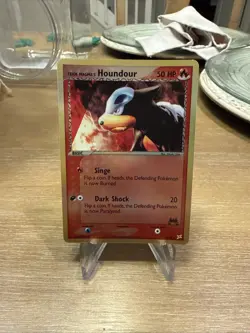 Pokemon TCG Team Magma's Houndour 35/95 Team Magma vs Team Aqua Reverse Holo - Image 1