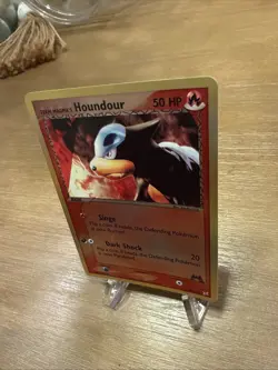 Pokemon TCG Team Magma's Houndour 35/95 Team Magma vs Team Aqua Reverse Holo - Image 3