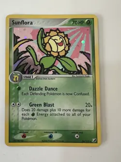 2005 Pokemon EX Unseen Forces Sunflora Holo #16/115 NM - Image 1