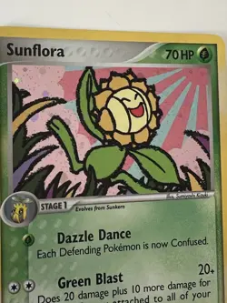 2005 Pokemon EX Unseen Forces Sunflora Holo #16/115 NM - Image 2
