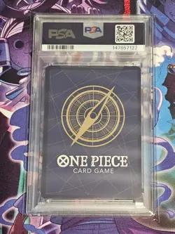 2024 One Piece OP08-Two Legends Monkey D. Luffy #109 Treasure Rare PSA 10 - Image 2