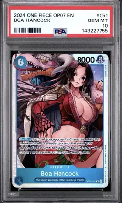 2024 ONE PIECE OP07-500 YEARS IN THE FUTURE #051 BOA HANCOCK PSA 10 - Image 1