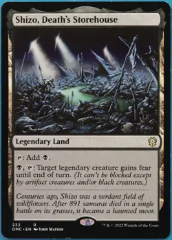 Shizo, Death's Storehouse Dominaria United Commander PLD CARD (516207) ABUGames - Image 1
