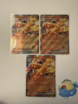 Blaziken EX 024/159 Double Rare 2025 Pokemon Journey Together Card NM - Image 4